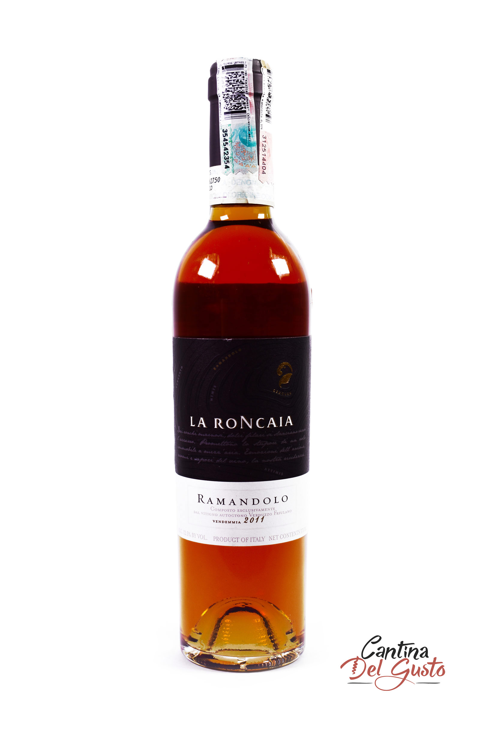 Белое сухое вино La Roncaia Ramandolo 0,375 2012